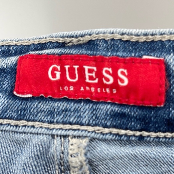 NWT Guess Avalon Modern Skinny Light Wash Jeans Size 31 x 32 - Picture 10 of 13